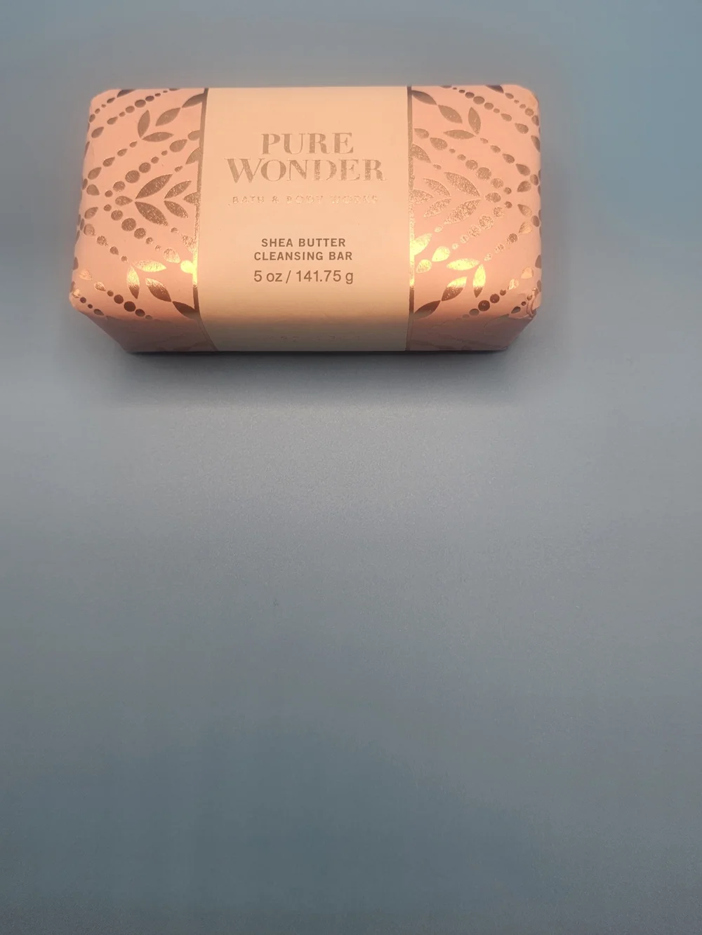 Bath & Body Works Pure Wonder Shea Butter Cleansing Bar - Pink and Gold